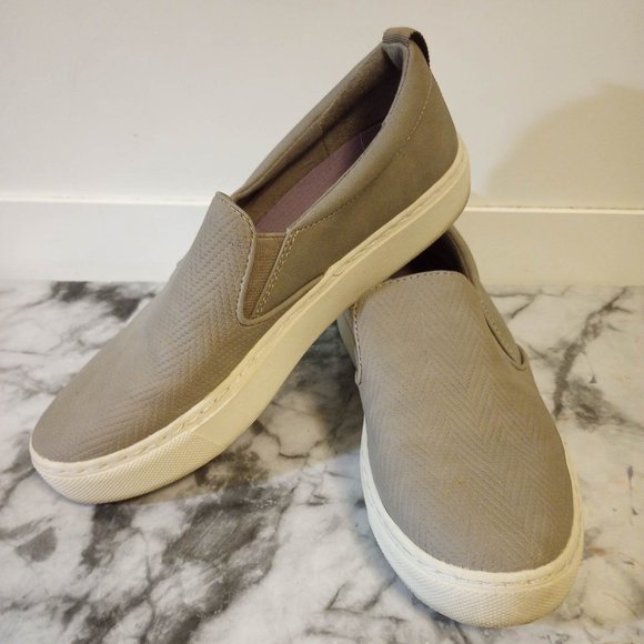 Dr. Scholl's Shoes Dr Scholls Slip On Shoes Taupe 75 Poshmark